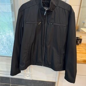 Black Zip-Up Jacket